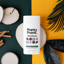 Pretty Frank Natural Deodorant Stick - No Aluminum Deodorant for Women, Men, Teens, Kids – Paraben Sulfate Free Deodorant Featuring Shea Butter, Coconut Oil, Vitamin E, Baking Soda – Woodlands (2pk) PRETTY FRANK