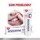 Sensodyne Sensitivity & Gum Whitening Toothpaste, Toothpaste for Sensitive Teeth & Gum Problems, 3.4 Ounces Sensodyne