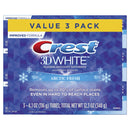 Crest 3D White Whitening Arctic Fresh Toothpaste, 4.1 oz, 3 Count Crest