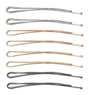 L. Erickson Metal Hourglass Bobby Pin Clip & Go 8-Pack - Gunmetal/Silver/Gold/Rose Gold L. Erickson