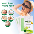 Avashine Body Wax Strips, Waxing Kit Contains 64 Strips Avashine