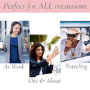 Birthday Gifts for Women - Not a Day Over Fabulous Gifts for Women Rose Gold Mirror I Birthday Gift Ideas for Her, Mom, Daughter, Sister, Aunt Co-Worker, Grandma or Friends Female CV CHARVORIA