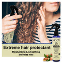 PURA D'OR Argan Oil Heat Shield Protectant Spray (8oz / 237mL) Infused w/ Organic Argan Oil: Protect up to 450º F from Flat Iron & Hot Blow Dry. Leave-In Conditioner: Define & Shine Dry & Damaged Hair PURA D'OR