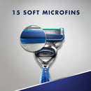 Gillette5 Men's Razor Handle + 4 Refills Gillette