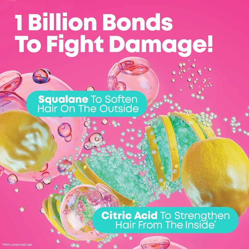 MATRIX Instacure Build-A-Bond Mighty Bonds Shampoo - Repairs Very Damaged Hair, Strengthens & Softens With Citric Acid & Squalane, Vegan, Sulfate-Free, Paraben-Free Infinity Warehouse