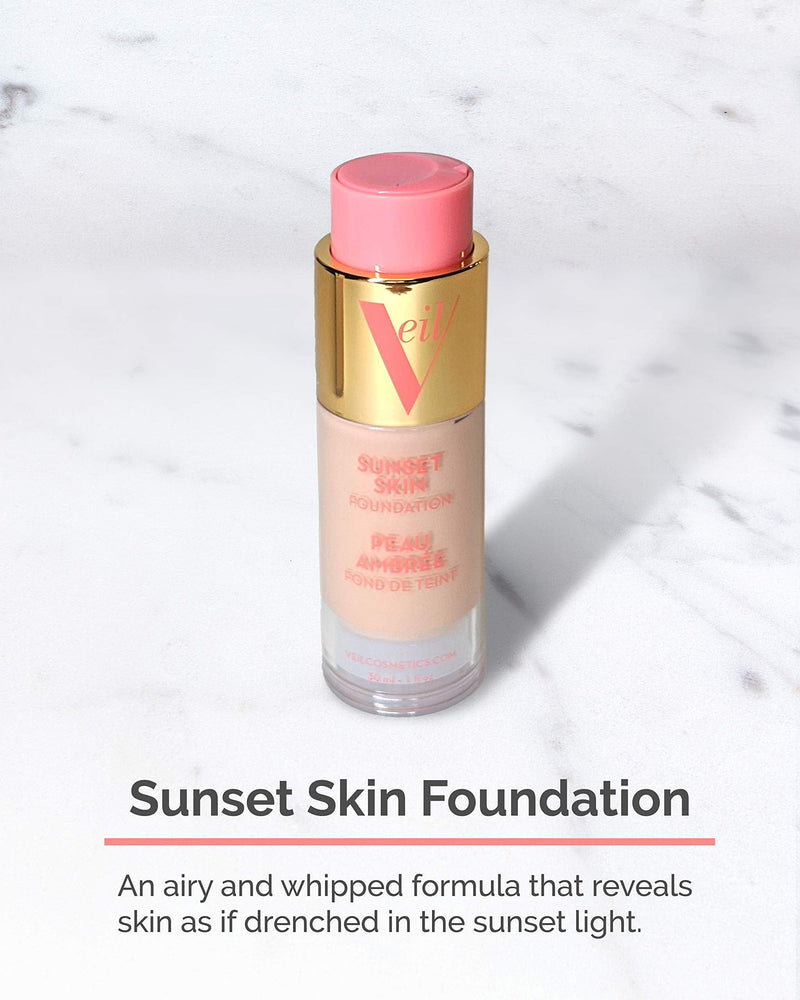 Veil Cosmetics Complexion Concealer & Foundation Bundle (2G) Veil Cosmetics