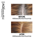 AGEbeautiful Root Touch-Up Spray Temporary Hair Color, Cover Up Gray Concealer, Light Brown AGE beautiful