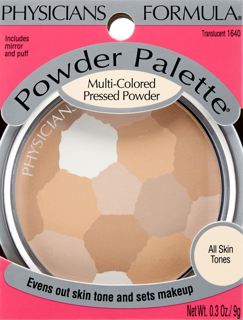 Physicians Formula Powder Palette Multi-Colored Pressed Powder Translucent Physicians Formula