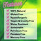 Fifth & Skin NATURLASH Natural Mascara (BLACK) - Hypoallergenic Mascara for Sensitive Eyes – Vegan & Cruelty Free Mascara – Gluten Free - Paraben Free - Nourish, Lengthen & Thicken Fifth & Skin