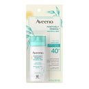 Aveeno Positively Mineral Sensitive Skin SPF 40+ Sunscreen Face Milk with Zinc Oxide & Titanium Dioxide, Invisible Oil-Free Liquid Facial Sunscreen, Paraben- & Phthalate-Free, 1.4 fl. oz Aveeno
