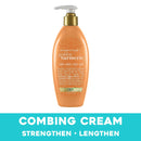 OGX Strength & Length + Golden Turmeric Anti-Frizz Air Dry Hair Cream with Coconut Milk to Nourish Hair, Leave-In Moisturizing Hair Treatment to Smooth Frizzy Hair, 6 oz OGX Store