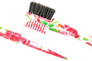 On The Edge Baby Hair Edge Brush for Black Hair – Gentle Edge Control - Double Sided Baby Hair Edge Control Brush (Floral)) ON THE EDGE BABY HAIR