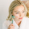 Jade Roller for Face - Skin Care Tools Used With Beauty Products, Jade Face Roller for Face, Small Eye Roller for Puffy Eyes, Face Massager for Women Face Care, Facial Roller Self Care Gifts for Women Beauty by Earth