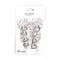 Hair Braid Rings Gold Coils Jewelry for Dreadlocks Metal Hair Cuff Hoops or Braiding Clip Beads Accessories (Silver Toned Assorted Hair Hoop Shapes) Sophi by Elliott and Oliver Co.