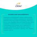 Dove Prebiotic Boost Hand Wash Gentle Detox 4 Count for Lasting Softness, with Marine Algae & Adaptogen, 12 oz Infinity Warehouse