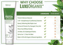 Protein Hair Treatment for Dry Damaged Hair: Moisturizing Hair Mask for Thicker Fuller Looking Hair - Deep Conditioner for Curly Hair Leaves Hair Light and Bouncy. Keratin and Color Safe. LuxeOrganix LuxeOrganix