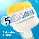 Gillette Venus ComfortGlide Womens Razor Blade Refills, 4 Count, Infused with Olay Coconut Scent Gillette Venus