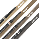 Billion Dollar Brows On Point Waterproof Micro Eyebrow Pencil - Blonde, Super-fine and Self-sharpening Tip for Natural, Blendable Lines billion dollar brows