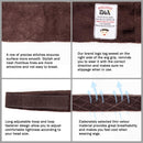 GEX Wig Grip Band Adjustable Wig Comfort Band with Adjustable Hook and Loop Fastener Non Slip Breathable Thin Head Hair Band to Keep Wig Secured and Prevent Headaches (Brown) gexworldwide