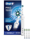Oral-B Smart 1500 Power Rechargeable Electric Tooth-Brush ( Packaging May Vary ) with 3 FlossAction Replacement Brush Heads Oral-B Store