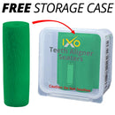 IXO Aligner Seater Chewies for Invisalign Aligners, Mint Scent, Free Carry Case for Travel and Storage (5 PCs) (Green) IXO
