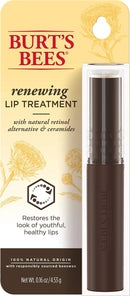 Burt's Bees Renewing Lip Treatment With Ceramides and An All Naturalretinol Alternative To Reduce Fine Lines, White, 0.16 Oz Burt's Bees