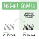 CUVVA Hair Fibers for Thinning Hair (BLACK) - Keratin Hair Building Fiber Hair Loss Concealer - Thicker Hair in 15 Seconds - 25g/0.87oz Bottle - For Men & Women CUVVA