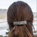 Thistle Hair Clip, Hand Crafted Metal Barrette Made in the USA with a Medium 70mm Clip by Oberon Design Oberon Design