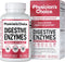 Physician's CHOICE Digestive Enzymes - Multi Enzymes, Organic Prebiotics & Probiotics for Digestive Health & Gut Health - Meal Time Discomfort Relief & Bloating - Dual Action Approach - 60 CT Infinity Warehouse