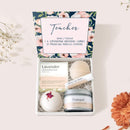 Teacher Gift Box Set - Teacher Appreciation Gift, Gifts for Teacher Thank You, Heartfelt Card & Spa Gift Box for Year's End, Holidays, Christmas Present & More Dear Ava