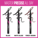 Maybelline Eyestudio Master Precise All Day Liquid Eyeliner, Forest Brown, 0.034 Ounce Maybelline New York
