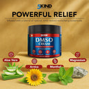 5Kind DMSO Cream for Pain Relief 4 fl oz - 99.9% Pure DMSO Pharmaceutical Grade Cream - Aloe Vera, Magnesium, Arnica & Menthol - Topical Muscle and Joint Pain Relief - Registered NDC - Made in USA Infinity Warehouse