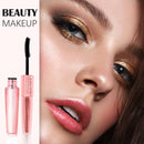 4D Fiber Mascara Black Volume and Length, Waterproof Makeup, Double Extend Lengthening Mascara Cutie Academy