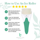 Ice Roller for Face - Face Roller & Eye Roller for Puffy Eyes, Face Ice Roller, Ice Face Roller as TMJ Pain Relief Products, Facial Ice Roller for Face & Eye Puffiness Relief, Facial Roller Ice Facial Beauty by Earth