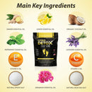 Citrus Detox Foot Soak with Epsom Salt - Removes Toxins, Foot Callus, Boost Immune, Helps Treat Athletes Foot, Inflammation, Tired, Aching Feet and Toenail DAILY REMEDY