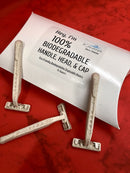 NEW! Kahania 15 Eco-Razor pack Eco-Friendly Non-Toxic | Biodegradable Disposable Razor - Not just the handle, the whole razor, handle, head and safety cap! Kahania