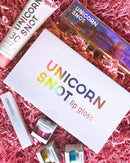 Unicorn Snot Holographic Glitter Lip Gloss - Cosmetic Grade - Sparkle your Lips for Halloween Costumes, Anime Cosplay, Rave Makeup, Fairy Face Paint - Vegan & Cruelty Free - 0.34oz (Silver) UNICORN SNOT