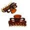 Camila Paris CP2628/2 French Hair Clips for Women, Set of 2 Small 1 inch Girls Hair Claw Clips Jaw Fashion Durable and Styling Hair Accessories for Women, Made in France with Cellulose Camila