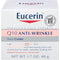 Eucerin Q10 Anti Wrinkle Day Face Cream + Night Cream | 1.7 Oz (2 Pack) Eucerin