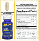 GABA Brain Food - GABA Supplement with L-Citrulline & Grape Seed Extract - Supports Calm & Relaxation - Nighttime Sleep Aid - Supports Production of Gamma Aminobutyric Acid - 120 L-Citrulline Capsules Infinity Warehouse