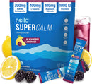 Nello Supercalm Powdered Drink Mix, Cortisol Reducer and Sleep Aid Supplement, L Theanine, Ksm-66 Ashwagandha, Magnesium Glycinate, Vitamin D 3, No Sugar, Non GMO, On The Go, 20 Ct, Honeydew Melon Infinity Warehouse