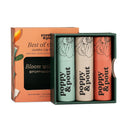Jumbo Lip Balm Gift Set (3-Pack, Warm Flavors) | Poppy & Pout All Natural Lip Balms & Moisturizers | Hydrates with Beeswax, Vitamin E, Organic Coconut Oil | Cruelty-Free | Recyclable Cardboard Tube Infinity Warehouse