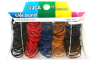 Vivid Colored TPU Hair Elastic Band(pastel-dotted), Colorful, Hair band made in Korea Uni Band