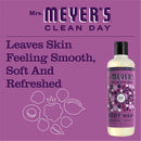 Mrs. Meyer's Clean Day Moisturizing Body Wash for Women and Men, Cruelty Free and Biodegradable Shower Gel Formula Made with Essential Oils, Plum Berry Scent, 16 oz Bottle, Pack of 3 MRS. MEYER'S CLEAN DAY
