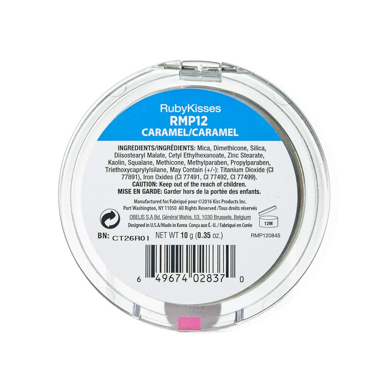RUBY KISSES MINERAL POWDER 0.35oz (RMP12 Caramel) Ruby Kisses