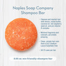 Naples Soap Company, 50-75 Use, Solid Shampoo Bar, Gentle, Sulfate Free, Eco-Friendly Haircare Helps Ensure Nourished and Healthy Hair, All Hair Types, Florida Fresh, 2.25 oz. Naples Soap Company Naturally Better Skin Care