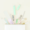 Best Cuticle Pusher and Spoon Nail Cleaner Set – Professional Stainless Steel Cuticle Remover Kit, Cutter and Trimmer Manicure and Pedicure Tools – for Fingernail and Toenails Malva Belle
