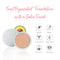100% PURE Fruit Pigmented Cream Foundation, White Peach, Full Coverage Foundation, Anti-Aging, Matte Finish, Vegan Makeup (Light with Warm Undertone) - 0.32 oz 100% PURE