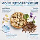 Seborrheic Dermatitis & Psoriasis Cream, Shampoo and Conditioner Set - Scalp Therapy System for Folliculitis, Psoriasis, Dandruff, Dry Scalp - Scalp Treatment to Relieve Itching, Flaking, Irritation Infinity Warehouse