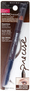 Maybelline New York Brow Precise Shaping Eyebrow Pencil, Deep Brown, 0.02 oz. Maybelline New York